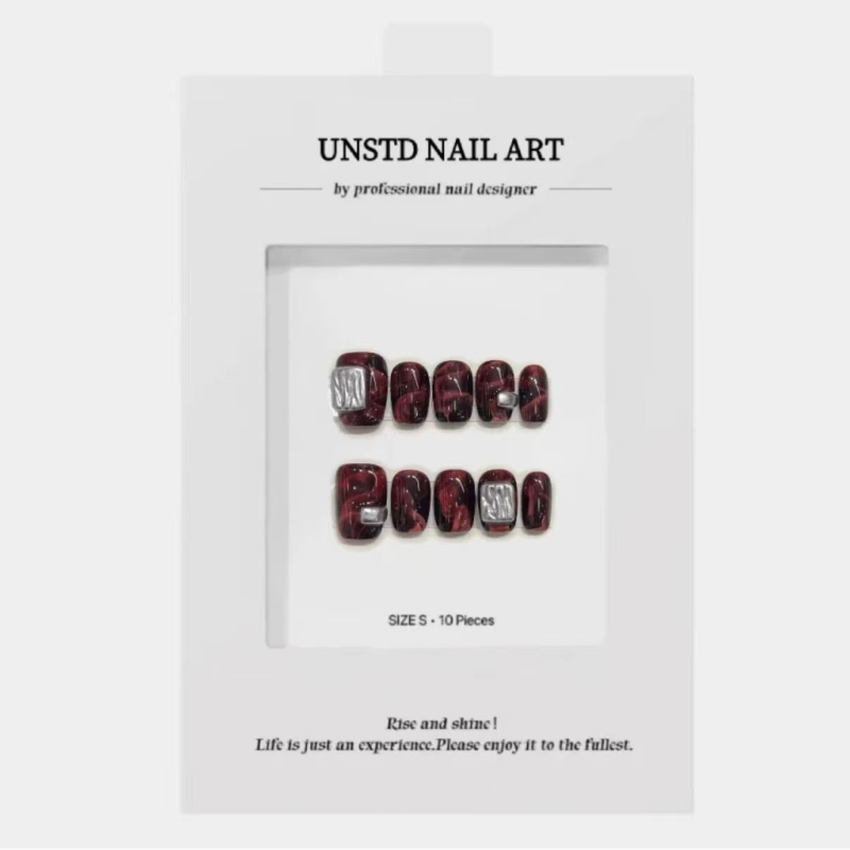 👑 Independent Designer Handmade Press-On Nails – High-End Custom 3D Multi-Color Gradient Art with Special Tech & Layered Effects💅