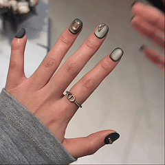 👑 Independent Designer Handmade Press-On Nails – High-End Custom 3D Multi-Color Gradient Art with Special Tech & Layered Effects💅