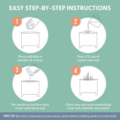 🔥 Buy More Save MoreOrganic 🔥 Coco Coir Pellets Seed Starter Soil for Plants, Herbs & Vegetables