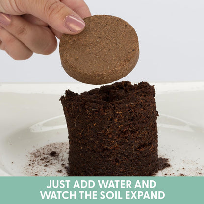🔥 Buy More Save MoreOrganic 🔥 Coco Coir Pellets Seed Starter Soil for Plants, Herbs & Vegetables