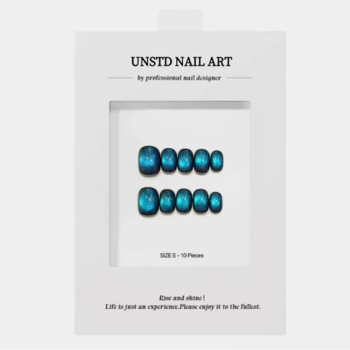 👑 Independent Designer Handmade Press-On Nails – High-End Custom 3D Multi-Color Gradient Art with Special Tech & Layered Effects💅