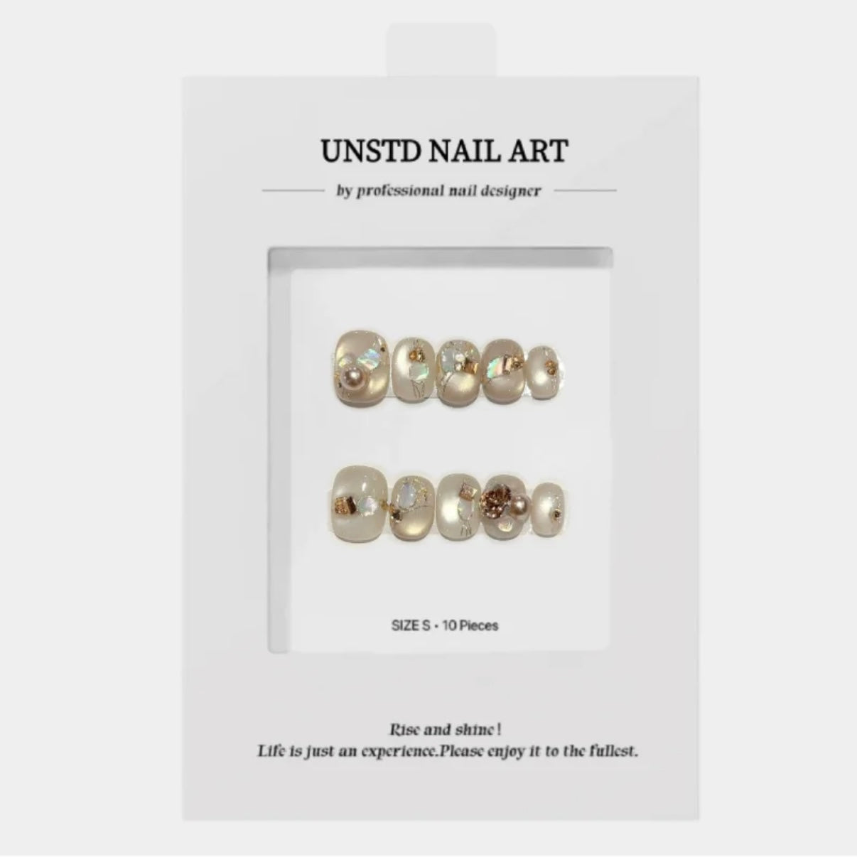 👑 Independent Designer Handmade Press-On Nails – High-End Custom 3D Multi-Color Gradient Art with Special Tech & Layered Effects💅